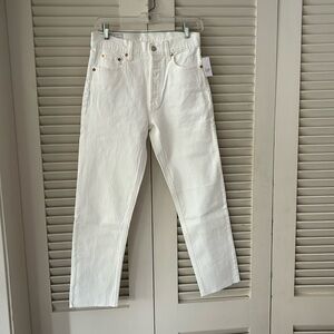 Gap straight high rise jeans